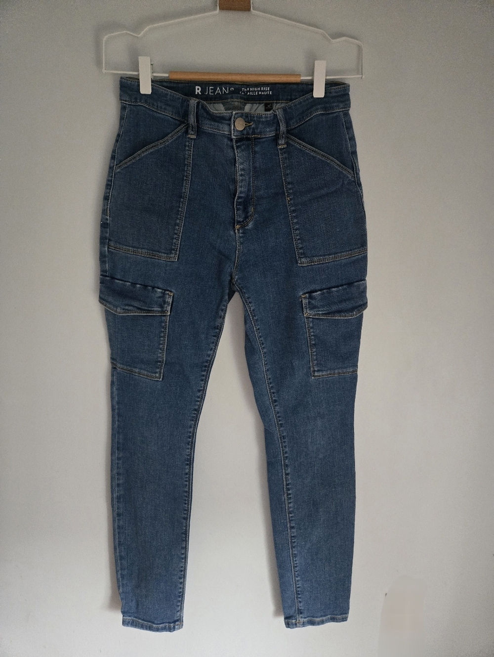 🎁 REITMANS Blue Cargo Skinny Jeans
